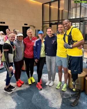 Raymond Braun Instagram - I’m running @londonmarathon as a Guide for Retired U.S. Army Master Sergeant Cedric King, who had both legs amputated after an IED explosion. He now runs marathons and triathlons on blades.

If you’ve met Cedric, you know he is such a positive force of energy: kind, determined, generous, open-hearted, charismatic, the list goes on...

Cedric is a true hero who inspires me through his grit, gratitude, and generosity of spirit in helping others and always looking for ways to give back. I’m genuinely honored and so excited to experience the London Marathon alongside him.

You can track Cedric with Bib 38110. He loves motivational quotes, so feel free to drop your favorite in the comments and I’ll read them out when we need to dig deep. 

Look forward to sharing our London Marathon experience with you!

#LondonMarathon #MoveWell #WMMajors