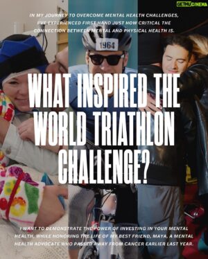Raymond Braun Instagram - Beyond excited and grateful to announce the World Triathlon Challenge. 7 Triathlons. 7 Continents. 7 Consecutive Days. All to raise awareness for mental health resources.

777-challenge.com

January 31, 2023 - February 6, 2023