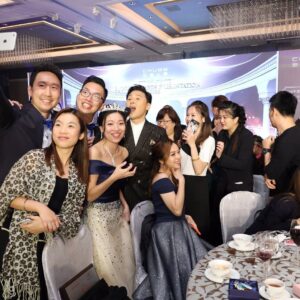 Raymond Cho Wing-Lim Instagram - 兩兄弟多谢安達人壽邀請，祝大家豬籠入水！@tam_eddie