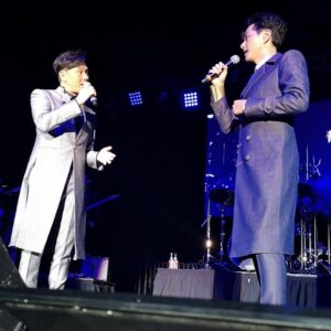 Raymond Cho Wing-Lim Instagram - 洛杉矶演唱会演出成功，多謝所有熱情的顴衆，下次再見！多謝@bespoked_ianchang 為我兩兄弟準備的戰衣！
#老廉蕭show#
#金泉渡假村#
@bespoked_ianchang