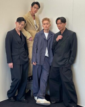 Raymond Lam Instagram - Happy Friday 🥂

#九龍城寨之圍城 #陳洛軍 #城寨四子 #康城影展 
#第77屆康城影展 #cannes #france 

Wardrobe: @GiorgioArmani 
#GiorgioArmani