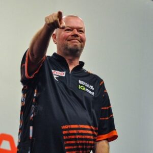 Raymond van Barneveld Instagram - 🗣️ About last night…. Wow.

 It was a really tough match as it always is against Gerwyn. 

Had to be at my best to take my chances when they came. 

Delighted to be in the semi finals and really looking forward to Sunday. 

Overwhelmed with all the message of support thank you so much. 

Thanks to my sponsors 
@TargetDarts 
@TOTODartKings 
@BengiBV 
@iqselectbv 
Tournament sponsors @CazooUK 
& 

As always The Barney Army 🐅👍🏼

📷 @pvdarts180 

#GSOD  #Darts #Targetdarts #Pdcdarts #Barney #BarneyArmy #Rvb #raymondvanbarneveld