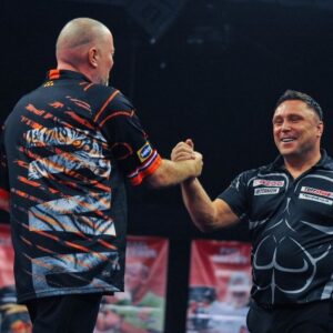 Raymond van Barneveld Instagram - 🗣️ Extremely happy with tonight’s win. 

It wasn’t easy but I’ve worked very hard and now it’s showing finally. Not easy having to play the world number 1 but it was a great game and Gezzy was gracious in defeat.

It is possible we might even meet again!
 
Still work to be done though. 

Thank you for the support from my sponsors and the Barney Army as always. 🐅 

@targetdarts 
@totodartkings 
@iqselectbv 
Bengi.Nl 
And tournament sponsors @cazoo

📷 @pvdarts180 
#pdcdarts #pdc #darts #gsod2022 #RvB #RaymondvanBarneveld #Barneyarmy