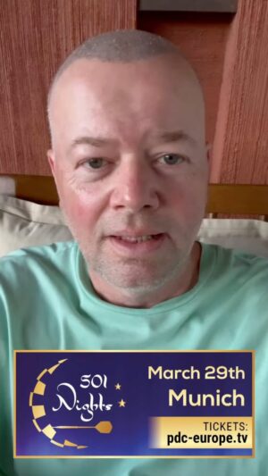 Raymond van Barneveld Instagram - Tales of 501 Nights mit Raymond van Barneveld! 🐯👁️

Seid dabei und werdet Teil eines unvergesslichen Abends! 😍

📍29. März, München / Ismaning 

Tickets unter pdc-europe.tv! 📲