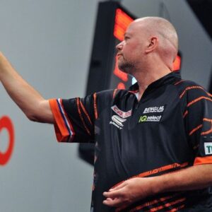 Raymond van Barneveld Instagram - 🗣️ About last night…. Wow.

 It was a really tough match as it always is against Gerwyn. 

Had to be at my best to take my chances when they came. 

Delighted to be in the semi finals and really looking forward to Sunday. 

Overwhelmed with all the message of support thank you so much. 

Thanks to my sponsors 
@TargetDarts 
@TOTODartKings 
@BengiBV 
@iqselectbv 
Tournament sponsors @CazooUK 
& 

As always The Barney Army 🐅👍🏼

📷 @pvdarts180 

#GSOD  #Darts #Targetdarts #Pdcdarts #Barney #BarneyArmy #Rvb #raymondvanbarneveld