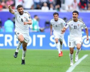 Razzaq Ahmed Instagram - نداء نداء الى جميع الجمهور العراقي الحبيب

سيكون هناك أستقبال في ساحة مطار بغداد الى لاعبي منتخبنا الوطني العراقي يليق بهم والتجوال معهم في شوارع العاصمة بغداد وكأنهم فائزين بالبطولة لأسترداد الروح المعنوية لهم قدمنا بطولة مميزة وخسرنا بشرف وسط ضلم تحكيمي ارفعوا رؤوسكم إلى السماء فنحن لا نركع الا لله 🇮🇶🇮🇶🇮🇶