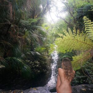 Reanin Johannink Instagram - This is my soul land; a waterfall on a special piece of land in New Zealand where my godmother lives. And it’s the thought of this, that is right now getting me through these last 2 days of an extremely rough 14 day managed isolation (quarantine) period, here in New Zealand. Generally I’m someone who loves to be alone, I’m someone who mediates daily, I’m someone who chooses to meet and heal her shadows and who finds solace in being with self. But being forced to stay inside a small room where I am only allowed to leave once a day for a 30min supervised walk has definitely been extremely mentally challenging. So today I am doing gratitude work and reflecting on the things that I am grateful for. To give me energy and some peace. The place in this picture is one of them. Only 2 days to go and I’m out into a completely COVID free country!!