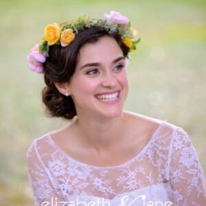Rebecca Liddiard Instagram - I promise this is my last wedding post! But there are a few people I have to give HUGE shout outs to for providing their services, talent and support!

 📸 Photography by Liz Bradley of @elizabethandjane.photography please look her up for your photo needs!!! She has a very personal touch, I have met her exactly once and I feel like I have made a true friend. She certainly captures the most beautiful and intimate moments.

💄 Makeup by @makeup.by.yelena ooooo she was so good and helped me recreate EXACTLY the look I wanted. Kind and curious, she’s amazing.

Hair by Kate McBride @hairlovebykate also a calming and creative dream! She figured out my hair in 2 min and somehow made it stay beautiful in 42C heat and under a flower crown that came on and off all day.

👰 👗 DRESS restored and altered to perfection by @vintagebride.ca Cher is a masterful seamstress. I found this dress in her treasure trove shop and she made it into literally the most magical thing I have ever put on my body.

🏠 @thebridge_ph who created a safe and blissfully covid-free teeny tiny wedding of our dreams. Also the food was 👌

And finally our Grandmas, the other stars of the show. We wanted them so badly to be there and they came along with the rest of our closest and dearest family. This day was truly a gift, thank you to everyone who made it happen ❤️