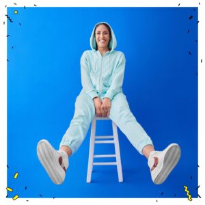 Rebecca Lobo Instagram - Loved being part of ESPN’s “WNBA’s 25 Most Defining Milestones” piece. Thanks to @nikebasketball for the gear, @kshaffstallkicks_ for the custom kicks, and @winniewow for the photos.