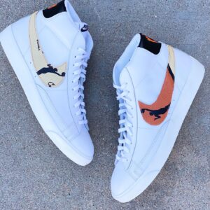 Rebecca Lobo Instagram - Got these customs to celebrate the 25th anniversary of the @wnba . Blessed to be a part of all 25 as a player and  broadcaster. ( Idea and execution : @kshaffstallkicks_ )
