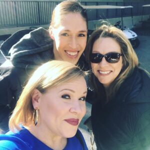 Rebecca Lobo Instagram - An absolute blast working with these women today on the Oregon vs Stanford game. @sportsiren @bamwins