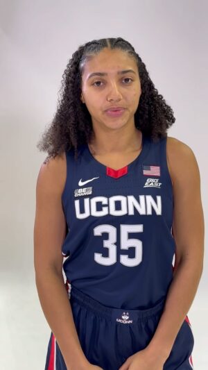 Rebecca Lobo Instagram - Azzi Fudd is eligible for the 2024 @wnba draft. She was definitive when I asked her what her plans are for after this season. @azzi35 @uconnwbb