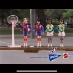 Rebecca Lobo Instagram - Who remembers the WNBA @barbie ? Here’s the commercial from 1998. (Wait for the disclaimer.)
