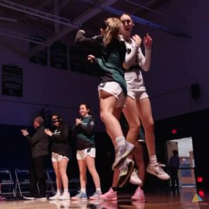 Rebecca Lobo Instagram - Watching these three seniors mature as people and players the past 4  years has been such a treat. Wishing them and their team well in the conference championship tonight and throughout the state tournament. (Video by @splashproductions2 )
