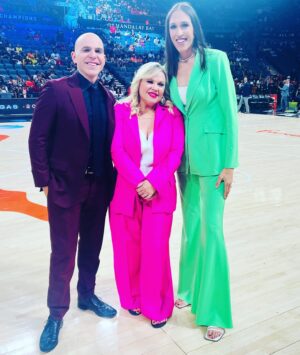 Rebecca Lobo Instagram - This announce crew is ready for the @WNBA All Star game.