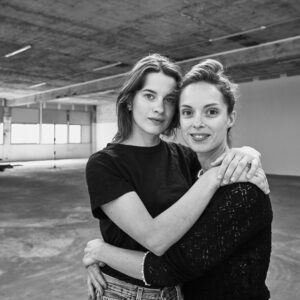 Rebecca Marder Instagram - Sister: The cherry in the cake of life 🍒 
My sounding board @ellamarder 
Photos by the amazing @stefanrappo