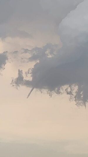 Reed Timmer Instagram - Noodle funnel cloud at peak north of Culbertson, Nebraska with the eastern supercell today. Funnel cloud of the year! Incredible structure today with dual supercells nearly stationary! @edgarthestormchaser