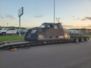 Reed Timmer Instagram - THANK YOU to @jackpotdispo and @jakescustomdiesel for saving the Dominator 3 in Kansas City, towing it back to Norman, and installing a new suped-up turbo and fuel system. We will be back intercepting tornadoes soon!