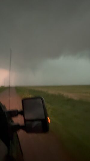 Reed Timmer Instagram - Tornado intercepted north of Devol, Oklahoma with a large #tornado buried in the rain to the south. This was a quick cycle of an HP supercell that continued northeast through Norman. Then, numerous supercells developed in a feeder band along and east of I35 in southern OK causing major damage