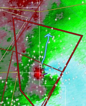 Reed Timmer Instagram - Large destructive #tornado with PDS warning is headed toward Wewoka and Yager, Oklahoma! Take cover immediately