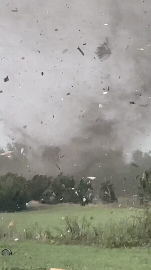 Reed Timmer Instagram - INSANE #TORNADO strikes Westmoreland, Kansas with snake-like funnel overhead @edgarthestormchaser