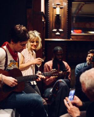Reeve Carney Instagram - New York - February, 2019 😊🌹 Can’t believe I only have 1 show to go here @hadestown… So many memories… Here are a few more 🌹🌹🌹 #Hadestown