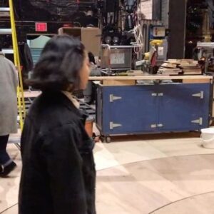 Reeve Carney Instagram - February 22nd, 2019 🌹 The moment @livevamaria and I set foot on the #Hadestown stage at The Walter Kerr for the very first time… (as it was being built) 😊 Here we are being guided across the stage by Stage Manager Extraordinaire @bornbeverlyjenkins, to view our dressing rooms for the first time 🌹❤️ Currently at intermission of my 2nd to last show here @hadestown as I type this! Sitting right here in dressing room #7 😊🌹❤️