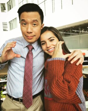 Reggie Lee Instagram - #ClevelandRocks ! Also, @isabelamerced rocks in #SweetGirlMovie on @netflix ! Also, it rocks that she and I are both from #cleveland ! So basically… rocks. #poprocks