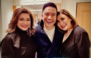 Reggie Lee Instagram - Always such a treat to witness this legend, this icon, @reallysharoncuneta on stage. Absolutely unforgettable #ICONIC concert. So incredibly proud to call her my Bee Ep Ep. 😜. Her grace, her talent, her compassion, her generosity are awesome to behold. This time, she brought another #icon with her. What a pleasure and joy to meet you @reginevalcasid .  Finally great to see and hear your talent live and in person. Wowza. Not to mention meeting another Filipina legend #IvyViolan . You all make me so proud to be 🇵🇭!! What an evening! ❤️❤️❤️
📸: @bryangeli (1,5)
📸: @sthanlee (2,3,4)
#iconic