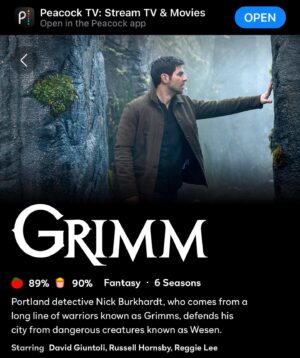 Reggie Lee Instagram - #thankgrimmitsfriday cause look what just dropped on @peacocktv today!! Now you can listen to the rewatch @thegrimmcast podcast and watch all 6 seasons on #peacocktv !! Still also avail on @amazonprime . #grimmsters