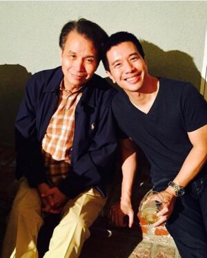Reggie Lee Instagram - I lucked out. My sage advisor, my compassionate friend, my constant support, my inspiration, who has my back no matter what.  And I get to call him Dad. Not enough words to describe how grateful I am. Happy Father’s Day Dad!!!#PiratesOfTheCaribbeanPremiere2007 #backporchantics #bestdadintheworld❤️#myoutfittho