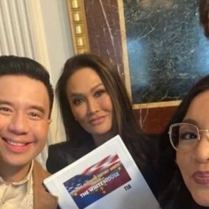 Reggie Lee Instagram - #FBF What an absolute honor for this immigrant kid from the Philippines 🇵🇭 to present THE first live and in person #FilipinoAmericanHistoryMonth at the #WhiteHouse with @tiacarrere #LouDiamondPhilipps @jenniferpazofficial @julesaurora and @chris.chatman  on November 28th, 2023.  Because of all the threats of government shutdowns we had to do this a month later - Filipino time indeed😜. Thank you @jtedibenito for inviting us to participate in this historic moment.  You are a rockstar producer and a visionary. And because I’m always terrible at commemorating and taking pics - thank you friends for sharing yours with me. 🙏🏽🤣. What a moment!! And it all ends with a cupcake. 🧁 🇵🇭🇵🇭🇵🇭🇵🇭🇵🇭🇵🇭🇵🇭🎉🎉🎉🎉🎉🎉🎉

Thank you to @themestizola for my beautiful classic barong!!! 

📸 : @jenniferpazofficial @julesaurora @janetrnepales @rubenvnepales