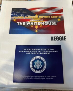 Reggie Lee Instagram - #FBF What an absolute honor for this immigrant kid from the Philippines 🇵🇭 to present THE first live and in person #FilipinoAmericanHistoryMonth at the #WhiteHouse with @tiacarrere #LouDiamondPhilipps @jenniferpazofficial @julesaurora and @chris.chatman  on November 28th, 2023.  Because of all the threats of government shutdowns we had to do this a month later - Filipino time indeed😜. Thank you @jtedibenito for inviting us to participate in this historic moment.  You are a rockstar producer and a visionary. And because I’m always terrible at commemorating and taking pics - thank you friends for sharing yours with me. 🙏🏽🤣. What a moment!! And it all ends with a cupcake. 🧁 🇵🇭🇵🇭🇵🇭🇵🇭🇵🇭🇵🇭🇵🇭🎉🎉🎉🎉🎉🎉🎉

Thank you to @themestizola for my beautiful classic barong!!! 

📸 : @jenniferpazofficial @julesaurora @janetrnepales @rubenvnepales