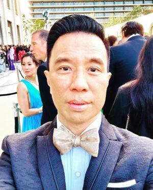 Reggie Lee Instagram - Wowza! What a night! Thank you @bingchen and everyone at @goldhouseco for having me at the 2nd Annual Gold Gala, THE pre-eminent annual event that unites and celebrates Asian Pacific achievements across different industries. @bingchen your words were nothing short of inspiring, uplifting, and motivating!!! Propelling our AAPI community into greater and greater visibility.  You and everyone at @goldhouseco have helped us continue to keep breaking barriers and create!! And what a beautiful idea to introduce #goldbridge to the world.  Bridging different communities and cultures and celebrating inclusion and working together. Happy #asianamericanpacificislanderheritagemonth !!!! 

So great to see friends I’ve worked with over the decades and make new friends and celebrate and honor each other! What a frickin BLAST of an evening! Congratulations to the honorees:
@iamsandraohinsta 
@kehuyquan 
#imanvellani 
@evalongoria 
#belabajaria 
@geenarocero 
@neal_mohan 
@radhikajones 
#PeggyandAndrewCherng
#DominicNg
@msleasalonga 
@everythingeverywheremovie 
And the cast of #JoyLuckClub @mingna_wen @thetamlyntomita @chao_time @laurentom9000 @lisaluofficial @france.nuyen #TsaiChin @thekieuchinh 
AND the A100 honorees for 2023! 

Tux: @theolivertolentino 
Bow tie: @etonshirts 

And last but not least, because I’m absolutely horrible at taking photos 😜😳, big thanks to my amazing friends, mga kapatid, my #kababayan , for snapping some great pics:
📸: @ajrafael 
📸: @rubenvnepales 
📸: @janetrnepales 
📸 : @gtongi