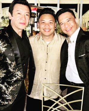 Reggie Lee Instagram - Wowza! What a night! Thank you @bingchen and everyone at @goldhouseco for having me at the 2nd Annual Gold Gala, THE pre-eminent annual event that unites and celebrates Asian Pacific achievements across different industries. @bingchen your words were nothing short of inspiring, uplifting, and motivating!!! Propelling our AAPI community into greater and greater visibility.  You and everyone at @goldhouseco have helped us continue to keep breaking barriers and create!! And what a beautiful idea to introduce #goldbridge to the world.  Bridging different communities and cultures and celebrating inclusion and working together. Happy #asianamericanpacificislanderheritagemonth !!!! 

So great to see friends I’ve worked with over the decades and make new friends and celebrate and honor each other! What a frickin BLAST of an evening! Congratulations to the honorees:
@iamsandraohinsta 
@kehuyquan 
#imanvellani 
@evalongoria 
#belabajaria 
@geenarocero 
@neal_mohan 
@radhikajones 
#PeggyandAndrewCherng
#DominicNg
@msleasalonga 
@everythingeverywheremovie 
And the cast of #JoyLuckClub @mingna_wen @thetamlyntomita @chao_time @laurentom9000 @lisaluofficial @france.nuyen #TsaiChin @thekieuchinh 
AND the A100 honorees for 2023! 

Tux: @theolivertolentino 
Bow tie: @etonshirts 

And last but not least, because I’m absolutely horrible at taking photos 😜😳, big thanks to my amazing friends, mga kapatid, my #kababayan , for snapping some great pics:
📸: @ajrafael 
📸: @rubenvnepales 
📸: @janetrnepales 
📸 : @gtongi