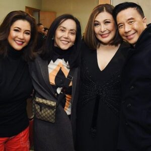 Reggie Lee Instagram - Always such a treat to witness this legend, this icon, @reallysharoncuneta on stage. Absolutely unforgettable #ICONIC concert. So incredibly proud to call her my Bee Ep Ep. 😜. Her grace, her talent, her compassion, her generosity are awesome to behold. This time, she brought another #icon with her. What a pleasure and joy to meet you @reginevalcasid .  Finally great to see and hear your talent live and in person. Wowza. Not to mention meeting another Filipina legend #IvyViolan . You all make me so proud to be 🇵🇭!! What an evening! ❤️❤️❤️
📸: @bryangeli (1,5)
📸: @sthanlee (2,3,4)
#iconic