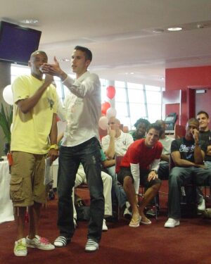 Reggie Yates Instagram - Today is about so much more than the result. Yes it would be incredible if @Arsenal got that miracle, but regardless of what happens we’ve got our club back. 

Remember those tough years when the men wearing the shirt felt a million miles away… but remember when they didn’t? 

Remember in 2002 when Arsenal became the first English team to field NINE black players? 

If you grew up local like me, you’ll know just how much this club has always embraced the community and no matter how big things got, it always felt like ours. In 2011, the club gave me my own banner flying at the stadium for the season and I still can’t believe it. 

Remember how much it meant to watch the open top bus go down upper street and islington covered in red and white? 

Remember @wrightyofficial hitting the Bogel when he scored? 

This club has always embraced us. Through its players and its understanding of culture. This is about so much more than silverware… 

Remember just how young this team are and how much they are undeniably closer to us as fans than we’ve seen our team be in years. 

Remember the kits they laughed at and now they call them classics? 

If you remember the feeling, you’ll know it’s happening again… We have our club back with or without today going our way. So let’s enjoy whatever it is the future holds. This line up will be with us for a while and I’m here for every minute of it. #COYG.
