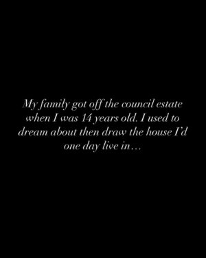 Reggie Yates Instagram - SLIDE TO READ >> 

Is this manifestation? Is it graft? Have a read and tell me what you think… 

My family got off the council estate when I was 14 years old. I used to dream about then draw the house I’d one day live in. I moved out at 18 and started buying interior design magazines to learn how to design an interior when it was finally my turn. I haven’t missed a month since I was 18… Today this happened… 

Thanks to my incredible and (VERY) patient architects @gruffarchitects and thanks to @elledecorationuk