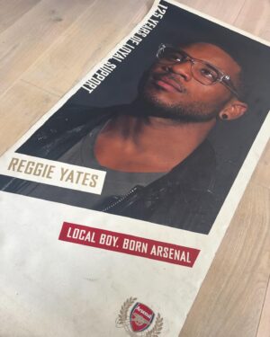 Reggie Yates Instagram - Today is about so much more than the result. Yes it would be incredible if @Arsenal got that miracle, but regardless of what happens we’ve got our club back. 

Remember those tough years when the men wearing the shirt felt a million miles away… but remember when they didn’t? 

Remember in 2002 when Arsenal became the first English team to field NINE black players? 

If you grew up local like me, you’ll know just how much this club has always embraced the community and no matter how big things got, it always felt like ours. In 2011, the club gave me my own banner flying at the stadium for the season and I still can’t believe it. 

Remember how much it meant to watch the open top bus go down upper street and islington covered in red and white? 

Remember @wrightyofficial hitting the Bogel when he scored? 

This club has always embraced us. Through its players and its understanding of culture. This is about so much more than silverware… 

Remember just how young this team are and how much they are undeniably closer to us as fans than we’ve seen our team be in years. 

Remember the kits they laughed at and now they call them classics? 

If you remember the feeling, you’ll know it’s happening again… We have our club back with or without today going our way. So let’s enjoy whatever it is the future holds. This line up will be with us for a while and I’m here for every minute of it. #COYG.