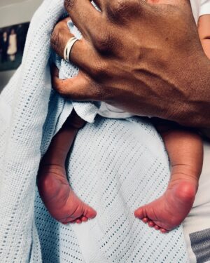 Reggie Yates Instagram - And the family grows by one. Again. Fully in my Uncle era after baby #13. Before you ask, yes, I’ll be wearing linen and sandals all summer and no, he’s not mine. Again.