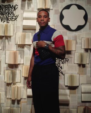 Reggie Yates Instagram - Inspired. Focused. Energised. New York never disappoints. Thanks for having me @montblanc #inspirewriting #montblanclibraryspirit