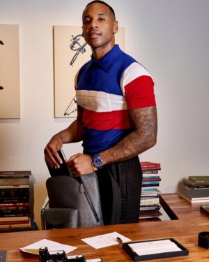 Reggie Yates Instagram - Inspired. Focused. Energised. New York never disappoints. Thanks for having me @montblanc #inspirewriting #montblanclibraryspirit
