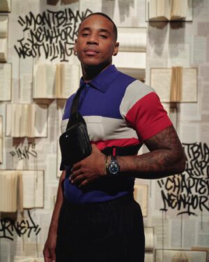 Reggie Yates Instagram - Inspired. Focused. Energised. New York never disappoints. Thanks for having me @montblanc #inspirewriting #montblanclibraryspirit