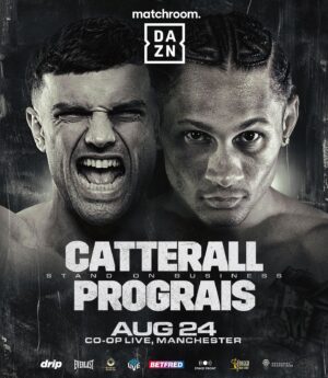 Regis Prograis Instagram - 𝐒𝐎𝐌𝐄 𝐅𝐈𝐆𝐇𝐓 😲

@jackcatt1 vs @regisprograis 

August 24 🔥 @thecooplive 

#CatterallPrograis