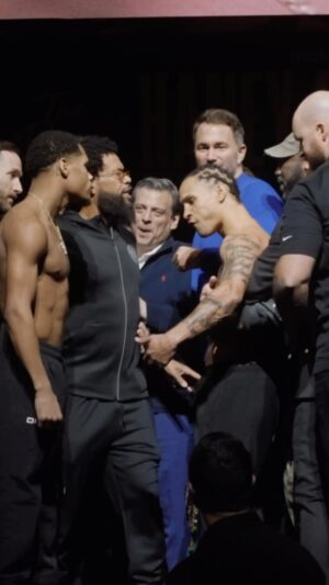 Regis Prograis Instagram - The chaos after the weigh in 🔥🍿

#HaneyPrograis | Dec 9 | DAZN PPV & DAZN