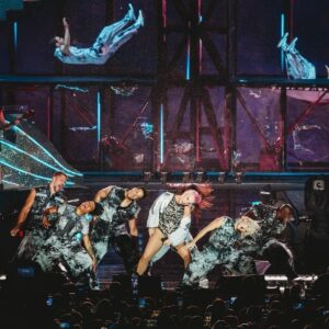 Reina Hidalgo Instagram - All the feels tonight BRISBANE ✨✨
It might be another wet one and we are ready for it . 
 
SHOW 4 
📸 @girlinthebandana 
#pinksummercarnivaltour #stadiums #tourlife