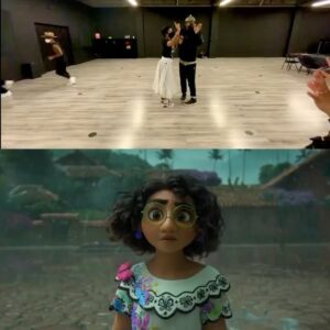Reina Hidalgo Instagram - ✨You guys I am in a 🏰 Disney movie 🤯😭😍✨
Here is some BTS OF ONE OF MY FAVORITE SONGS in @encantomovie “We don’t talk about Bruno”
The fact that the animators did the exact movements as we did still blows my mind 😲. Please watch this movie now streaming on @disneyplus🪄 🇨🇴
 Choreo by my brother @jamizzi 
Assisted and consulting @kai_martinez__ 
Dancers 
@asielhardison 
@yai_ariza 
@yoe.apolinario 
@markvillaver 
 #encantomovie #tiapepa #disney #animateddancer #movementreference 
**I DON’T OWN THE RIGHTS TO THIS SONG . This song is under the FAIR USE ACT**