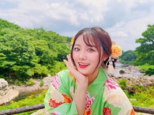 Rena Hasegawa Instagram - 👘📷💕

#新潟　#胎内市　#米粉フェスタ #米粉　#浴衣　#浴衣ヘア #浴衣ヘアアレンジ #声優 #自然
