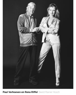 Rena Riffel Instagram - Photos from @de_volkskrant @volkskrantmagazine magazine article about creating a modernized remake of our original Showgirls cover photo that launched their magazine in 99’ 📷 photos by @rainerhosch #magazine #photography #blackandwhite #director #cinema #journalism #paulverhoeven #maryellenmark