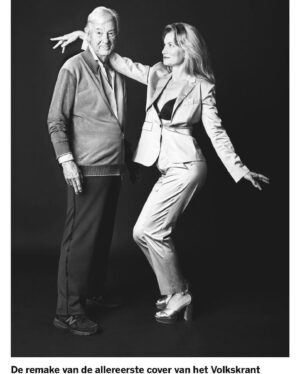 Rena Riffel Instagram - Photos from @de_volkskrant @volkskrantmagazine magazine article about creating a modernized remake of our original Showgirls cover photo that launched their magazine in 99’ 📷 photos by @rainerhosch #magazine #photography #blackandwhite #director #cinema #journalism #paulverhoeven #maryellenmark